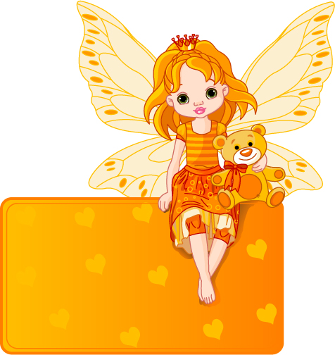 Flower fairy (20727) Free AI, EPS Download / 4 Vector