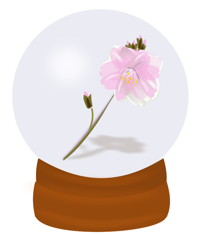 free vector Flower globe