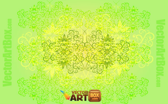 free vector Flowers Background