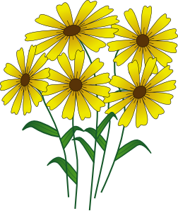 free vector Flowers clip art