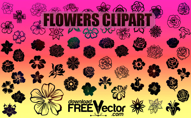 free vector Flowers Clipart