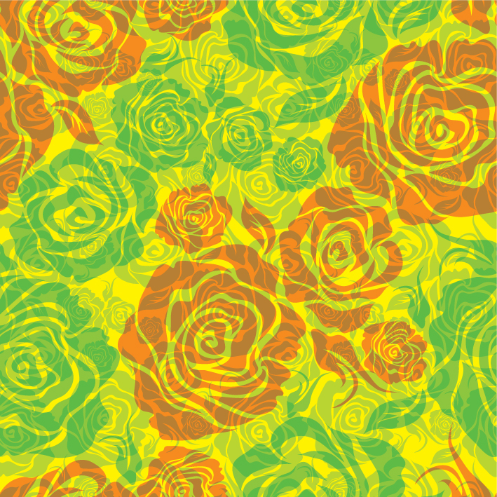 free vector Flowers shading pattern 01 vector