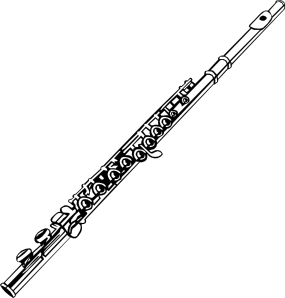 free vector Flute clip art