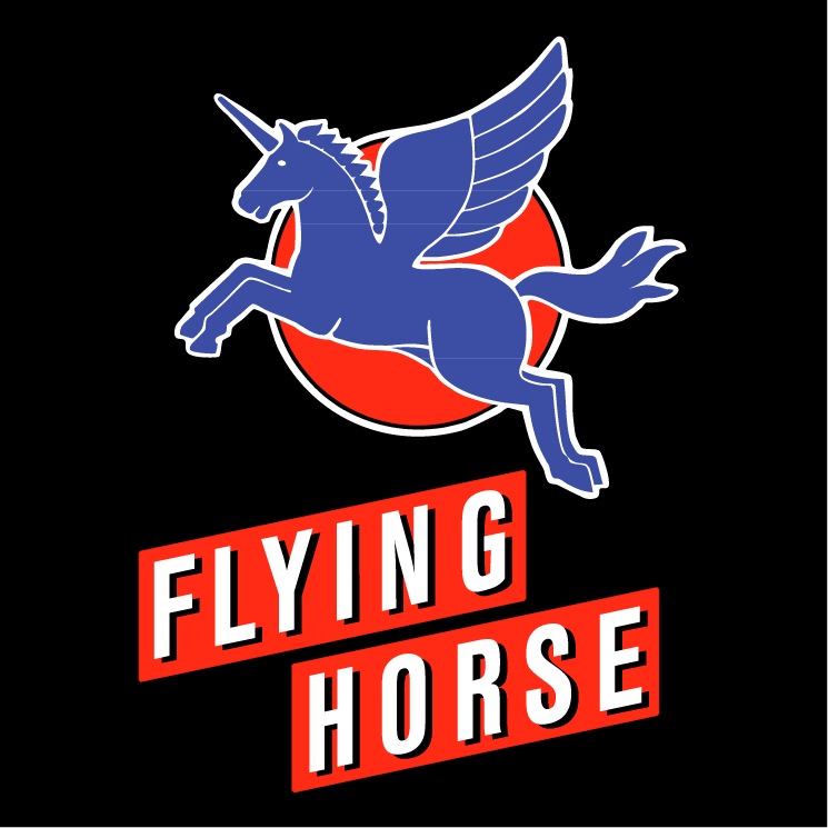 free vector Flying horse