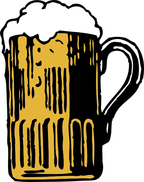 free vector Foamy Mug Of Beer clip art