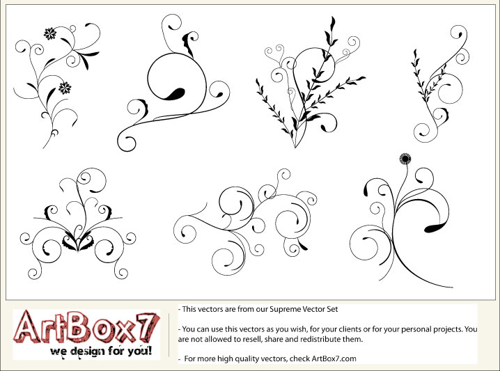 free vector Foliages by Artbox7.com