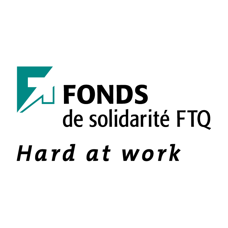free vector Fonds de solidarite ftq