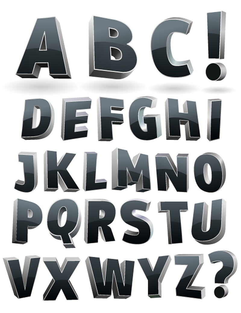 Font design series (3815) Free EPS Download / 4 Vector
