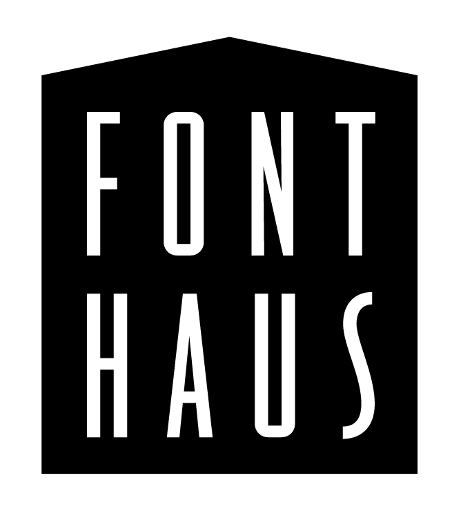 free vector Font haus