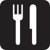 free vector Food Service Black clip art