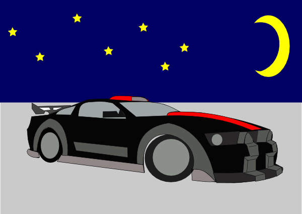 free vector Ford Mustang Gt 500 clip art