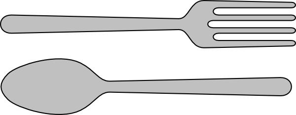 free vector Fork And Spoon Silverware clip art