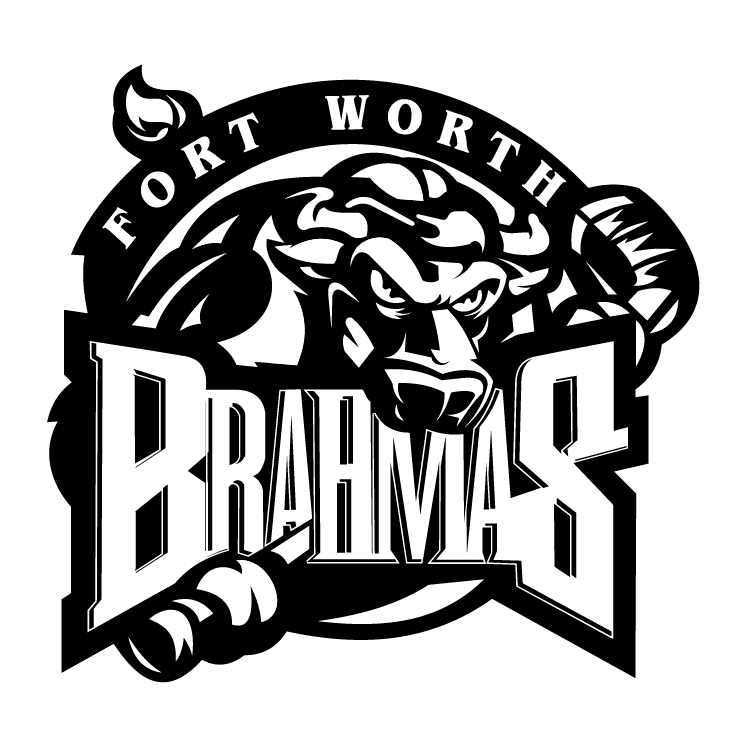 free vector Fort worth brahmas