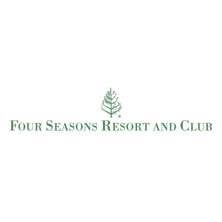 free vector Four seasons resorts and club