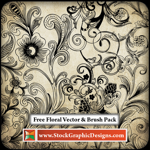 free vector Free Floral Vector Pack