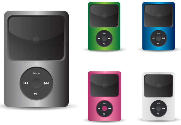 free vector Free IPod Vector Icons