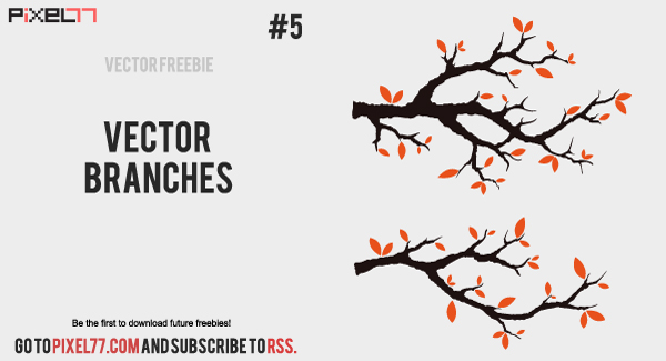 free vector Free Vector Branches