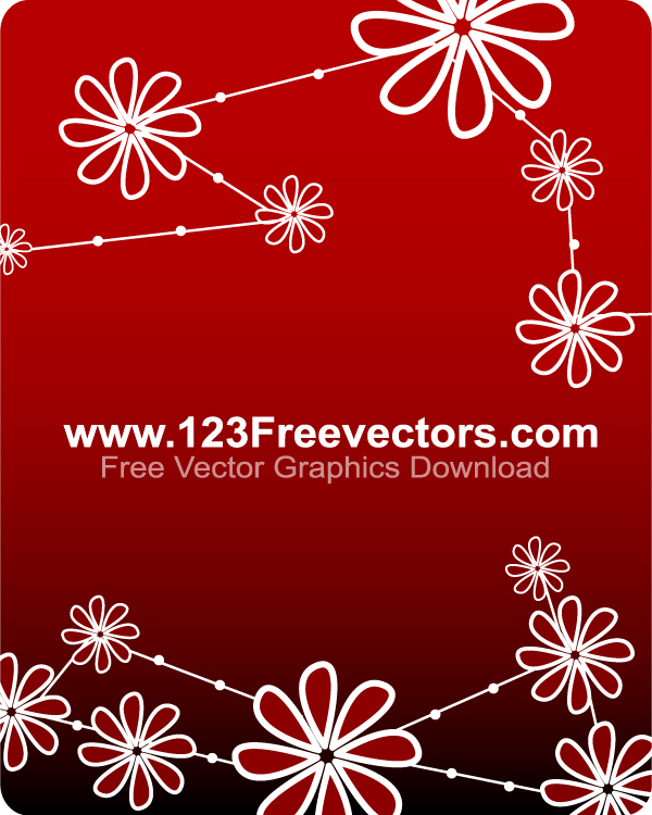 free vector Free Vector Flower Background