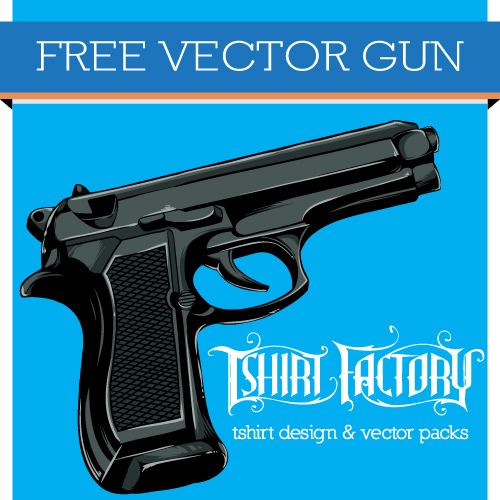 free vector Free Vector Gun
