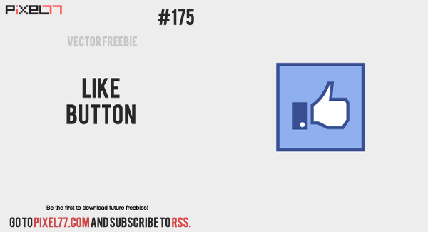 free vector Free Vector of the Day #175: Like Button