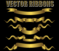 free vector Free Vector Ribbons