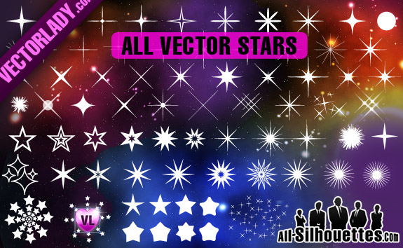 free vector Free Vector Stars