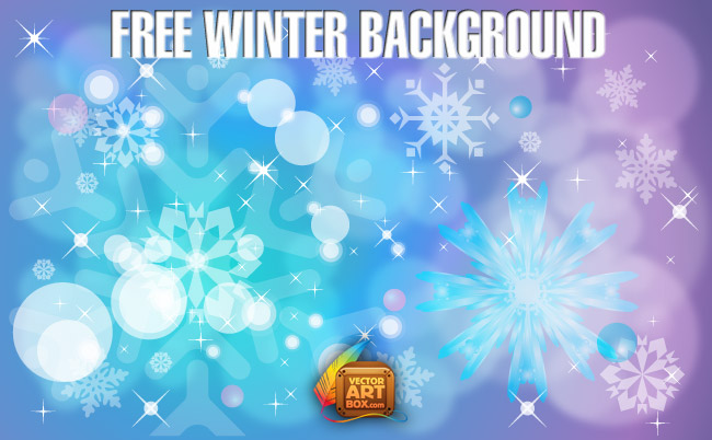 free vector Free Vector Winter Background