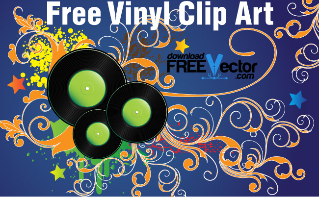 Free Vinyl Clip Art (8088) Free AI Download / 4 Vector