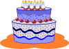 free vector Freephile Cake clip art