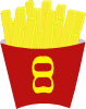 free vector French Fries clip art