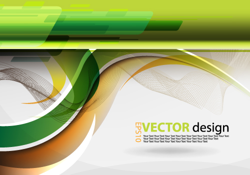 free vector Fresh background poster vector