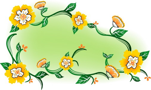 free vector Fresh flowers handpainted background vector artwork 3