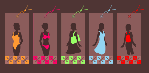 free vector Funky Fashion Tags