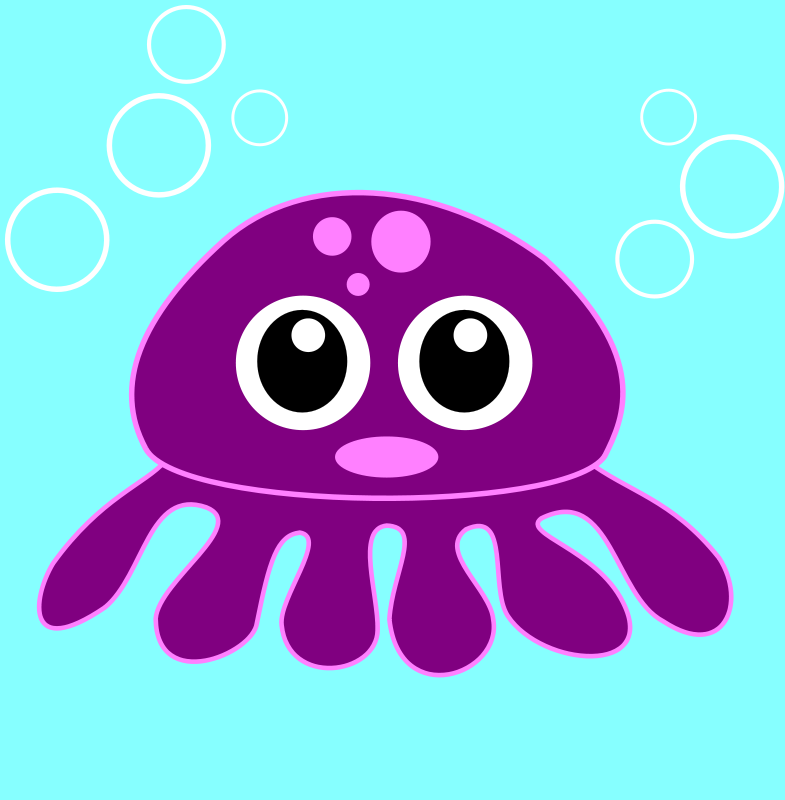free vector Funny octopus