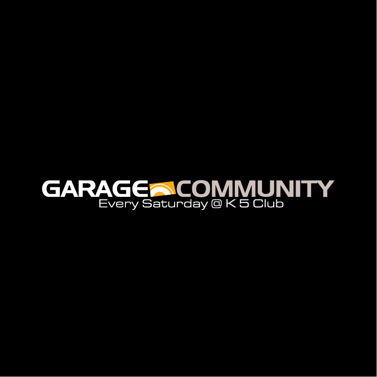 free vector Garage community