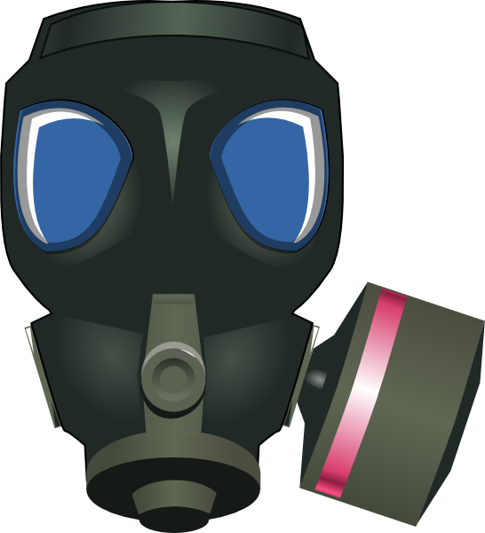 free vector Gas Mask clip art