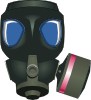free vector Gas Mask clip art
