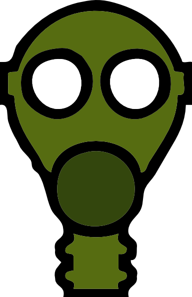 free vector Gas Mask clip art