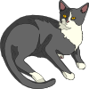 free vector Gatto Cat clip art