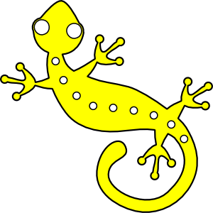 free vector Gecko clip art