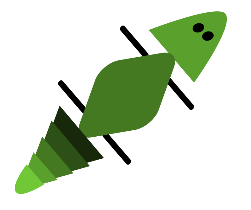 free vector Gecko in green