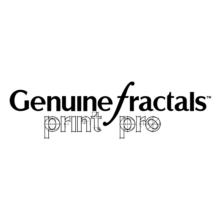 free vector Genuine fractals printpro