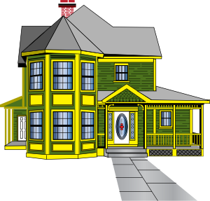 free vector Gingerbread House clip art