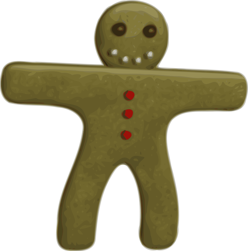 free vector Gingerbread Man