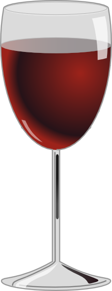 free vector Glass Of  Wine clip art