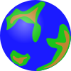free vector Globe Green clip art