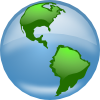 free vector Glossy Globe clip art