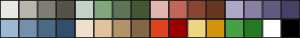 free vector Gnome Color Palette clip art