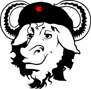 free vector Gnu Cap Hat Cow clip art