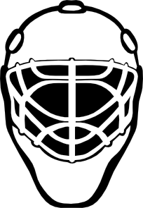 free vector Goalie Mask Simple Outline clip art